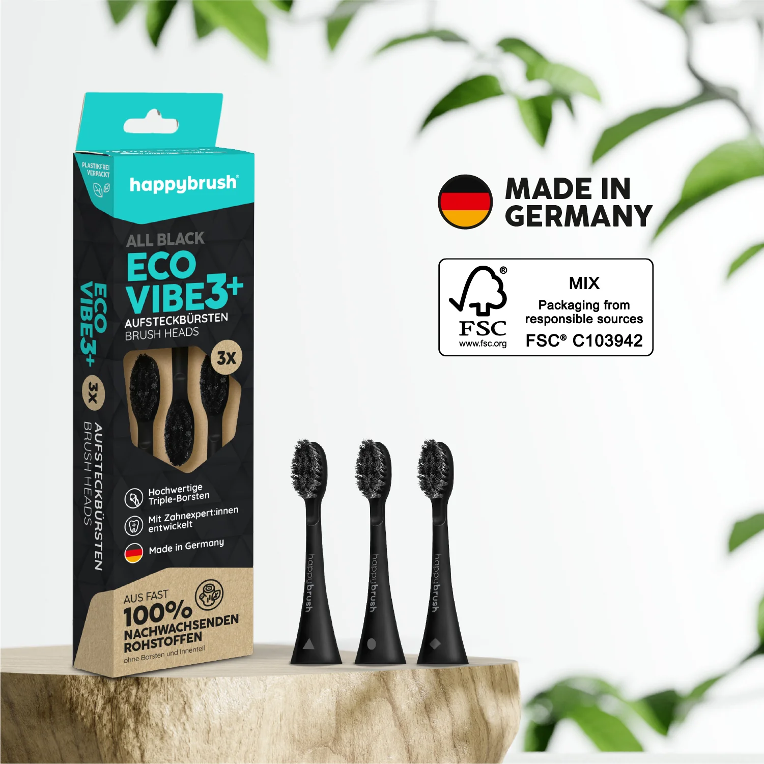 Aufsteckbürsten Eco Vibe 3+ | Allblack - Image 7
