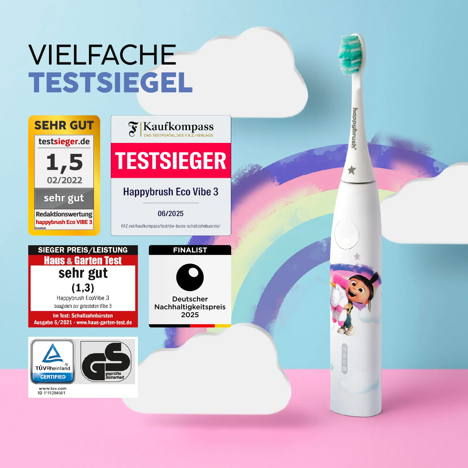 Eco Vibe 3 Kinder-Schallzahnbürste - Image 3