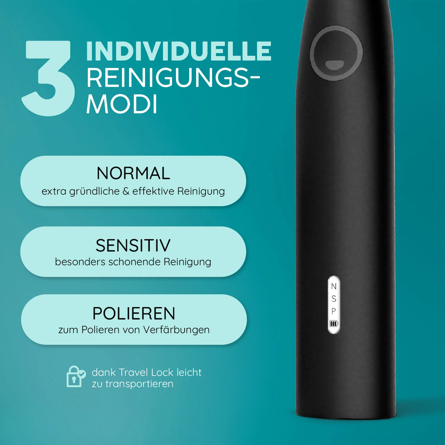 Eco R2 Zahnbürste | Allblack - Image 6