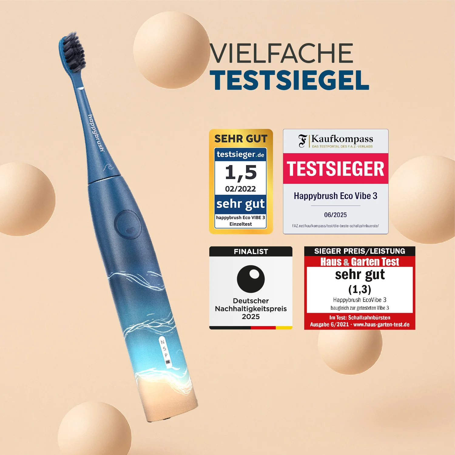 Schallzahnbürste Eco VIBE 3 | Set M - Image 39