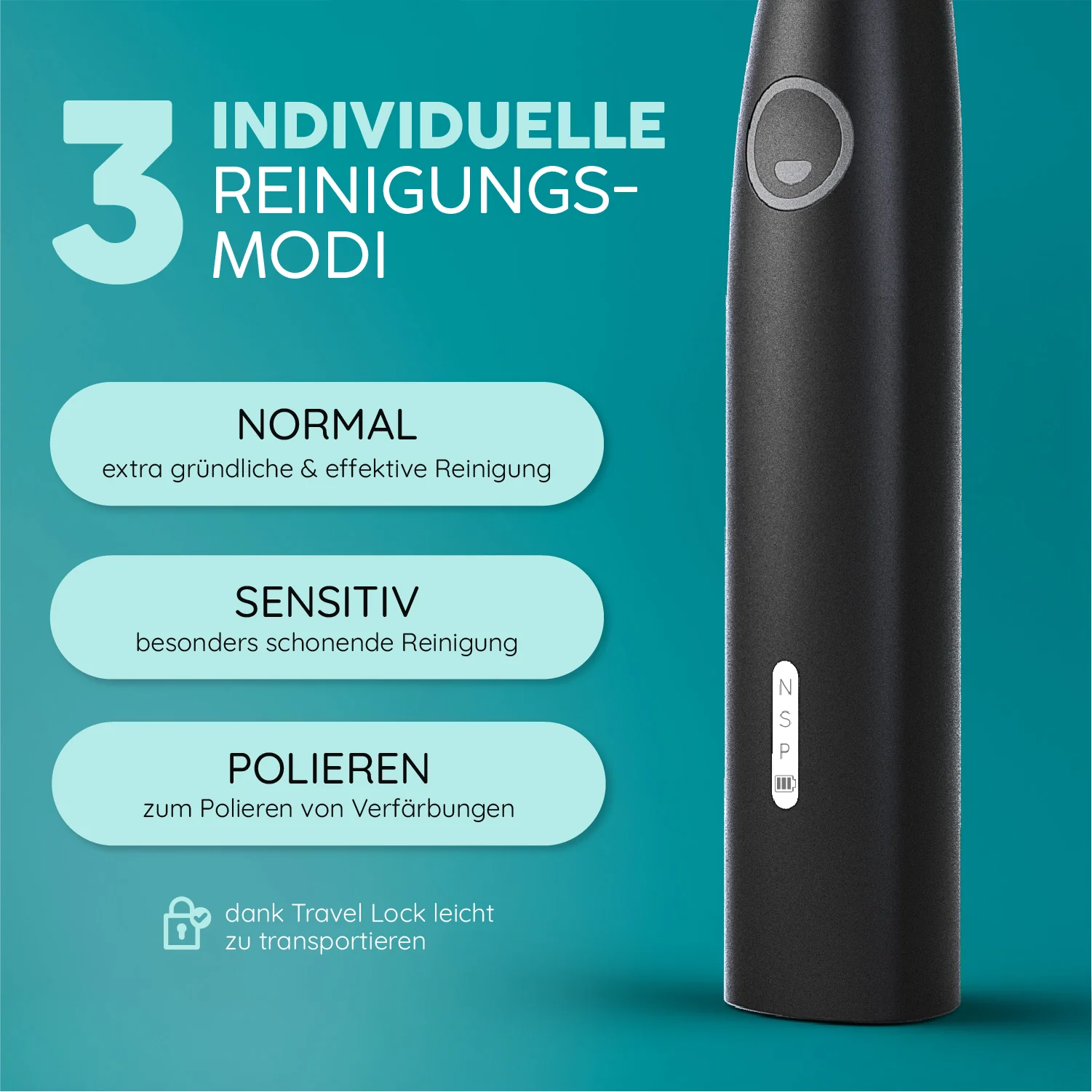 Schallzahnbürste Eco VIBE 3 | Set M - Image 9