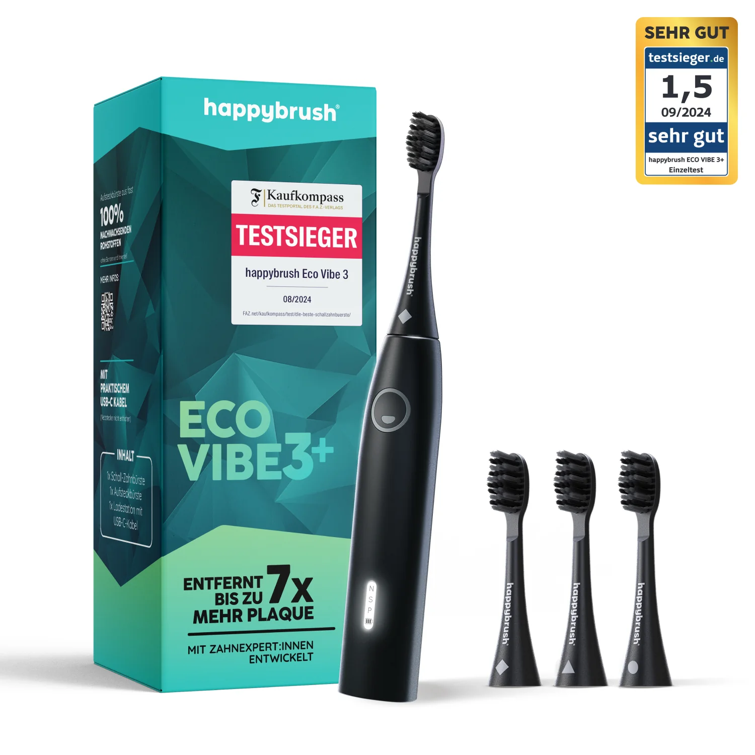Schallzahnbürste Eco VIBE 3 | Set M - Image 3