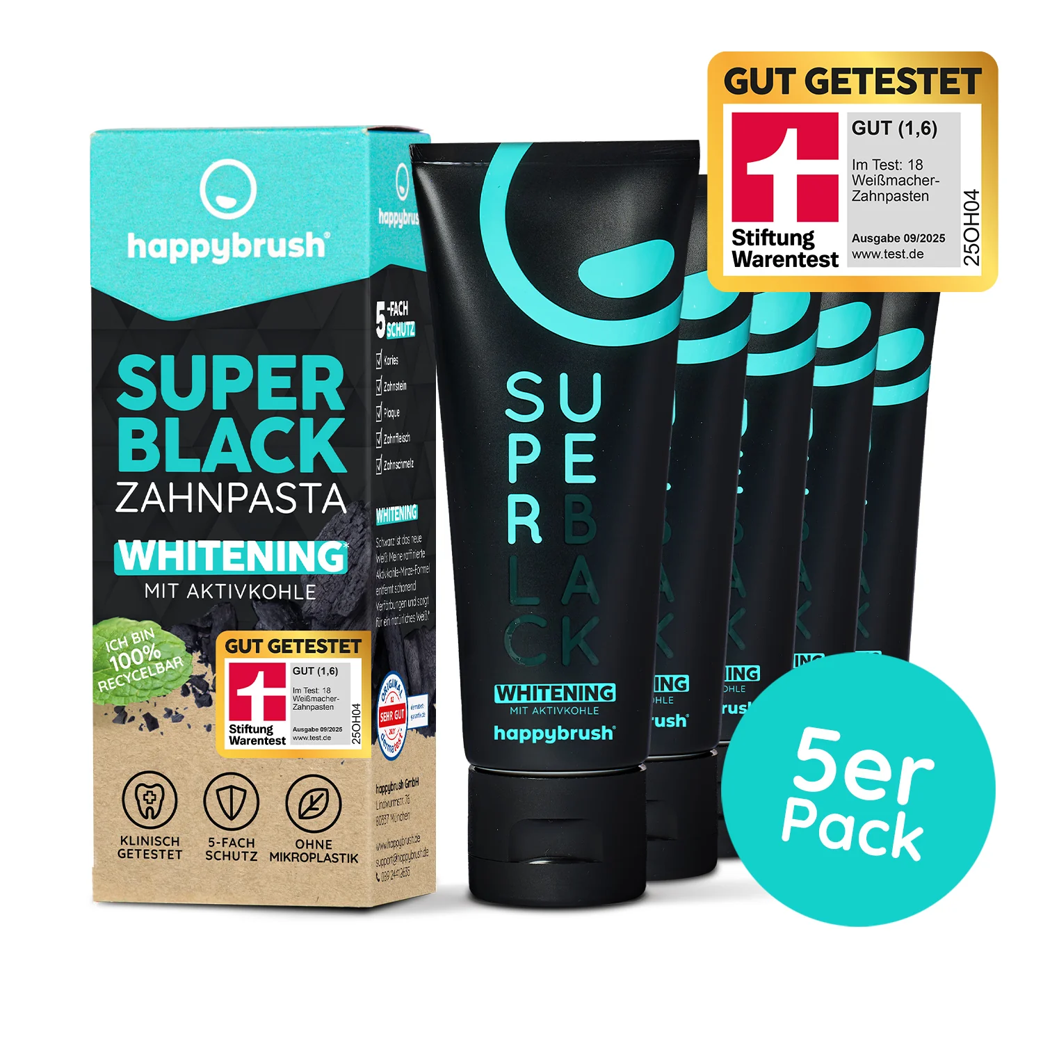 Superblack Whitening Zahnpasta - Image 9